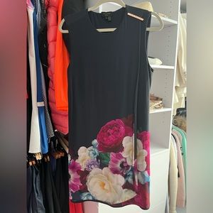 Ted baker navy dress